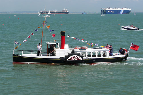 MONARCH at Cowes - Photo:  Ian Boyle, 27th June 2009 - www.simplonpc.co.uk