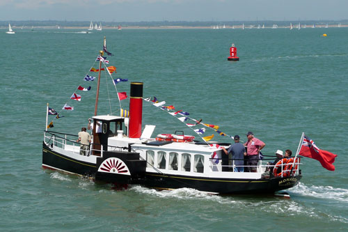 MONARCH at Cowes - Photo:  Ian Boyle, 27th June 2009 - www.simplonpc.co.uk