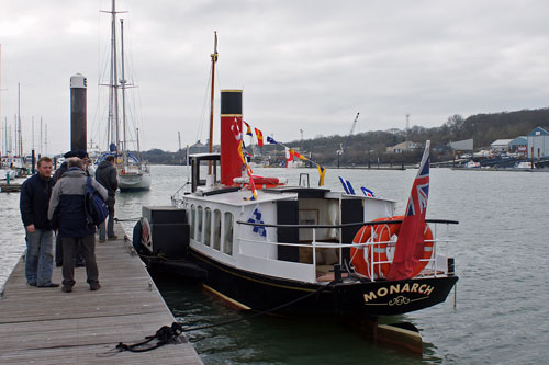 MONARCH at Cowes - Photo:  Ian Boyle,6th March 2010 - www.simplonpc.co.uk