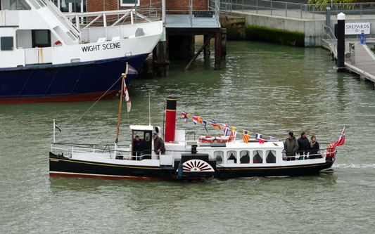 MONARCH at Cowes - Photo:  Ian Boyle,6th March 2010 - www.simplonpc.co.uk