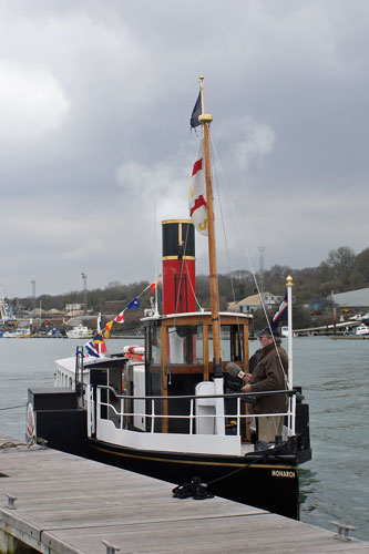 MONARCH at Cowes - Photo:  Ian Boyle,6th March 2010 - www.simplonpc.co.uk