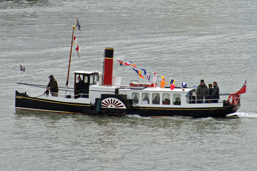 MONARCH at Cowes - Photo:  Ian Boyle,6th March 2010 - www.simplonpc.co.uk