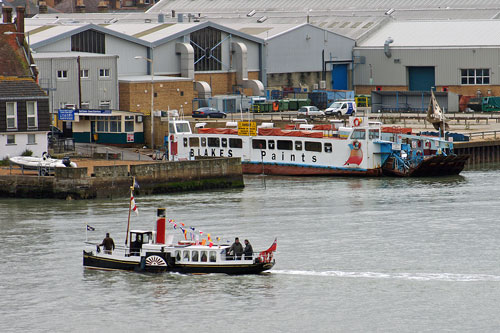 MONARCH at Cowes - Photo:  Ian Boyle,6th March 2010 - www.simplonpc.co.uk