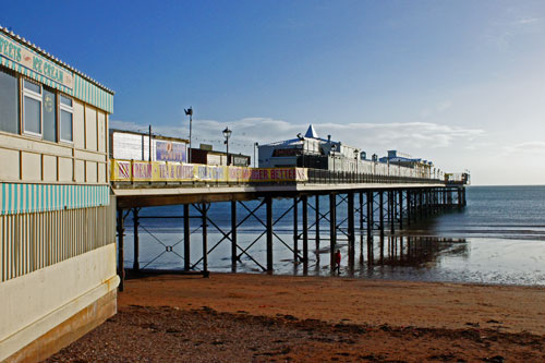 Paignton Pier - Photo: �Ian Boyle 28th February 2015