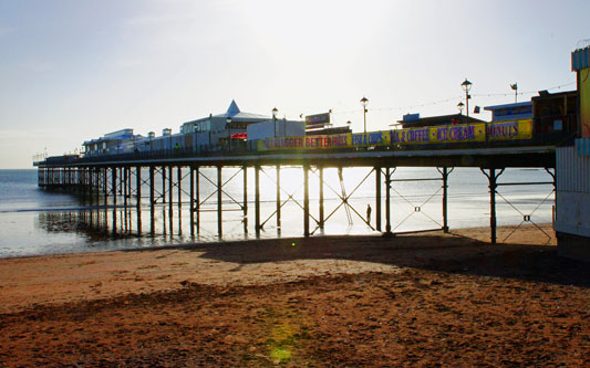 Paignton Pier - Photo: �Ian Boyle 28th February 2015