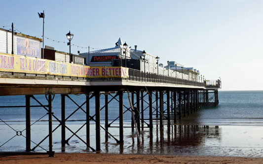 Paignton Pier - Photo: �Ian Boyle 28th February 2015