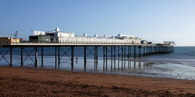 Paignton Pier - Photo: �Ian Boyle 28th February 2015