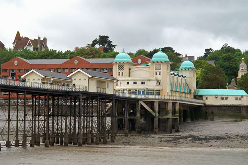 Penarth Pier from PS WAVERLEY