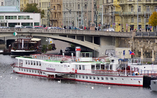 VYSEHRAD - Prague Steamboat Co - www.simplonpc.co.uk