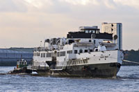 Clyde Turbine Queen Mary -  Photo:  Ian Boyle, 9th November 2009