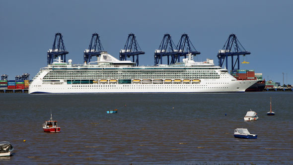 JEWEL OF THE SEAS - Photo:  Ian Boyle, Harwich, 20th June 2012 - www.simplonpc.co.uk - Simplon Postcards