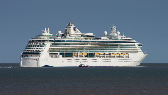 JEWEL OF THE SEAS - Photo:  Ian Boyle, Harwich, 20th June 2012 - www.simplonpc.co.uk - Simplon Postcards