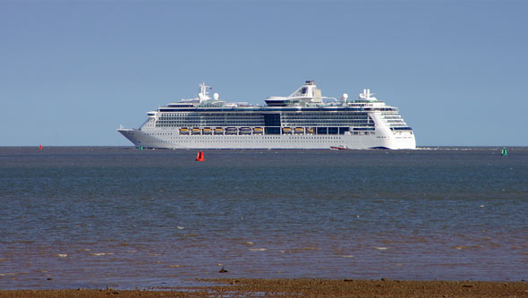 JEWEL OF THE SEAS - Photo:  Ian Boyle, Harwich, 20th June 2012 - www.simplonpc.co.uk - Simplon Postcards