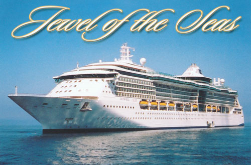 JEWEL OF THE SEAS - www.simplonpc.co.uk - Simplon Postcards