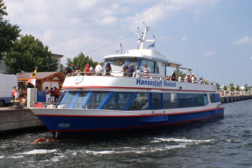 ROSTOCK FERRIES & EXCURSIONS - Photo: ©2007 Ian Boyle - www.simplompc.co.uk - Simplon Postcards