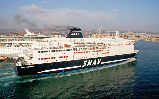 SNAV SARDEGNA - Photo: © Ian Boyle, 24th August 2009 - www.simplonpc.co.uk