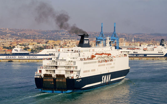 SNAV SARDEGNA - Photo: © Ian Boyle, 24th August 2009 - www.simplonpc.co.uk