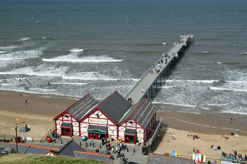 Saltburn Pier & Cliff Lift -  www.simplonpc.co.uk - Simplon Postcards