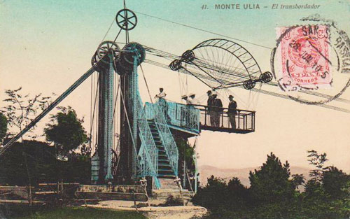 San Sebastian / Donostia - Monte Ulia cableway - www.simplompc.co.uk - Simplon Postcards