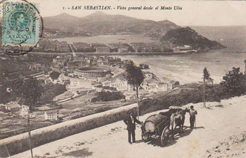 San Sebastian / Donostia - Monte Ulia cableway - www.simplompc.co.uk - Simplon Postcards