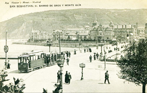 San Sebastian / Donostia Trams - www.simplompc.co.uk - Simplon Postcards