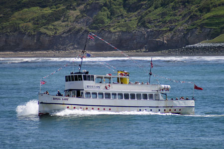 REGAL LADY at Scarborough - Photo:  Ian Boyle, 15th June 2010 - www.simplonpc.co.uk