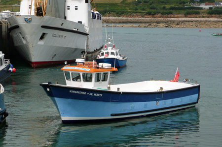 Kingfisher of St Mary's - Photo: © Ian Boyle,22nd July 2008