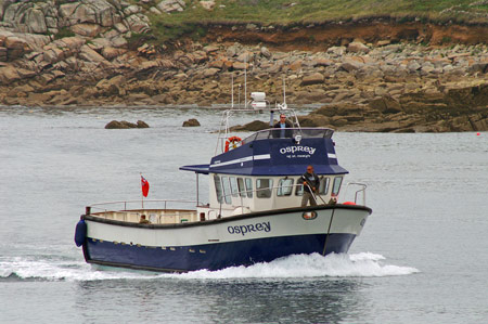 Osprey of St Mary's - Photo: © Ian Boyle,22nd July 2008