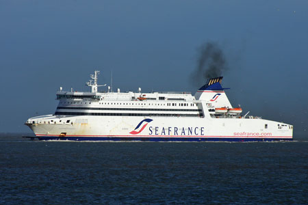 SEAFRANCE MOLIERE - Photo:  Ian Boyle, 3rd February 2011 - SIMPLON POSTCARDS - www.simplonpc.co.uk