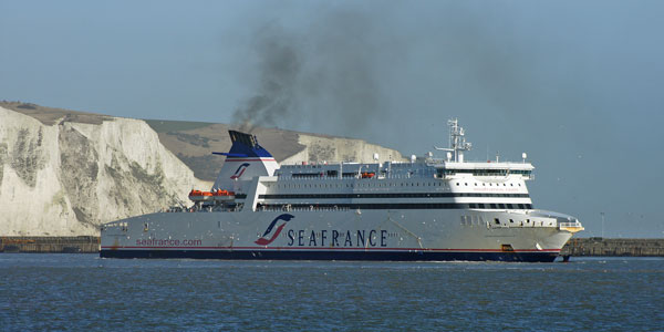 SEAFRANCE MOLIERE - Photo:  Ian Boyle, 3rd February 2011 - SIMPLON POSTCARDS - www.simplonpc.co.uk