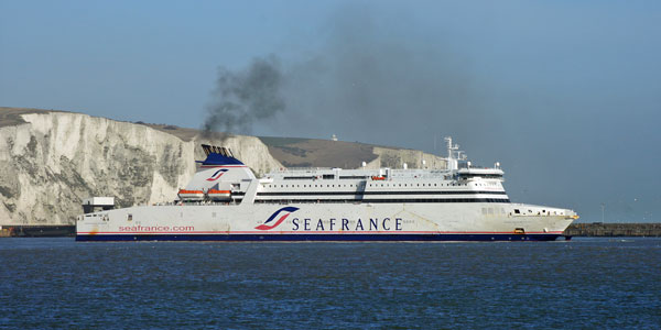 SEAFRANCE MOLIERE - Photo:  Ian Boyle, 3rd February 2011 - SIMPLON POSTCARDS - www.simplonpc.co.uk