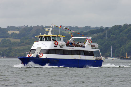 SPIRIT OF PLYMOUTH - Tamar Cruising - Photo: �2011 Ian Boyle - www.simplonpc.co.uk