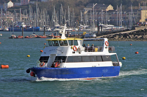 SPIRIT OF PLYMOUTH - Tamar Cruising - Photo: �2011 Ian Boyle - www.simplonpc.co.uk