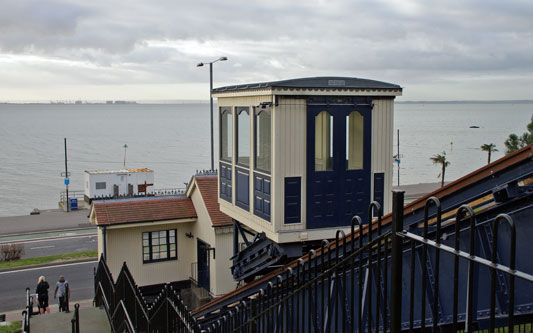 SOUTHEND FUNICULAR - Photo: ©2012 Ian Boyle - www.simplonpc.co.uk - Simplon Postcards