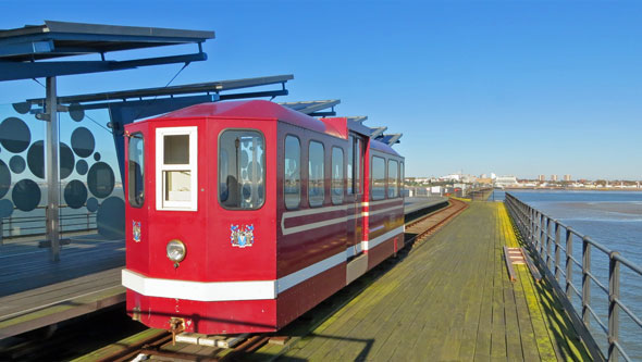 Southend Pier Railway - Photo:  Ian Boyle, 10th November 2013 - www.simplonpc.co.uk - Simplon Postcards