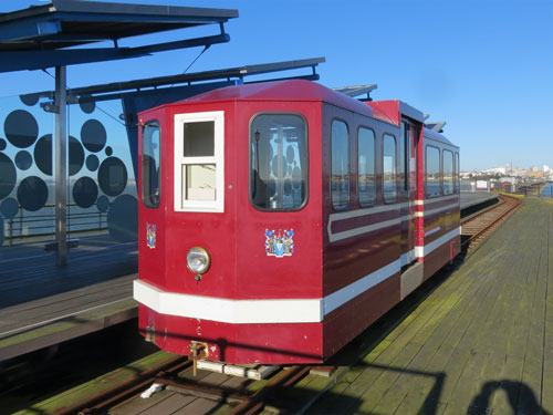 Southend Pier Railway - Photo:  Ian Boyle, 10th November 2013 - www.simplonpc.co.uk - Simplon Postcards