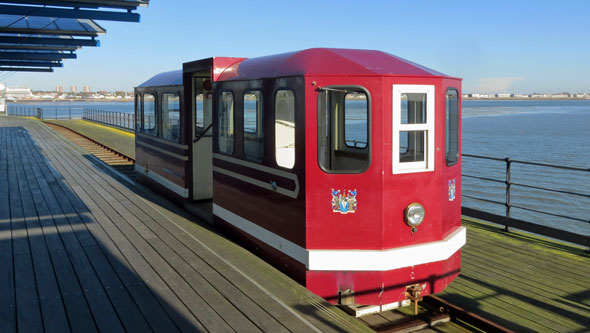 Southend Pier Railway - Photo:  Ian Boyle, 10th November 2013 - www.simplonpc.co.uk - Simplon Postcards