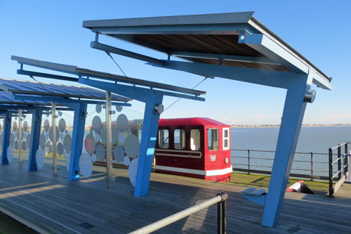 Southend Pier Railway - Photo:  Ian Boyle, 10th November 2013 - www.simplonpc.co.uk - Simplon Postcards