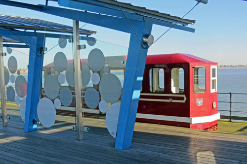 Southend Pier Railway - Photo:  Ian Boyle, 10th November 2013 - www.simplonpc.co.uk - Simplon Postcards