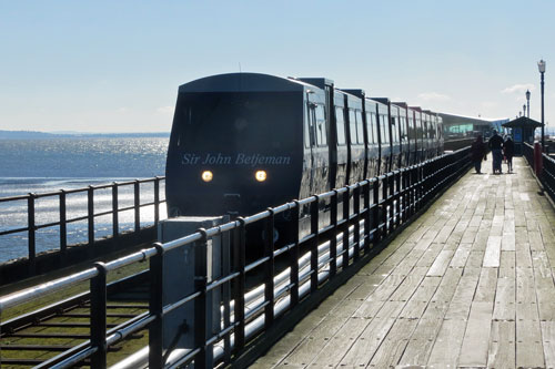 Southend Pier Railway - Photo:  Ian Boyle, 10th November 2013 - www.simplonpc.co.uk - Simplon Postcards