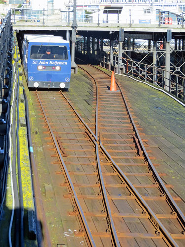 Southend Pier Railway - Photo:  Ian Boyle, 10th November 2013 - www.simplonpc.co.uk - Simplon Postcards