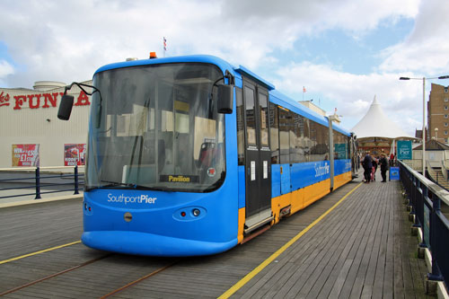 Southport Pier Tramway - Photo: ©David Pennock - 29th September 2012 - www.simplonpc.co.uk 