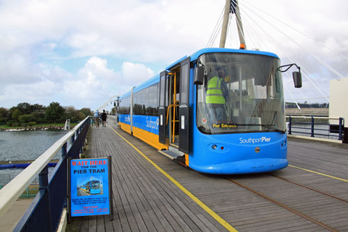 Southport Pier Tramway - Photo: ©David Pennock - 29th September 2012 - www.simplonpc.co.uk 