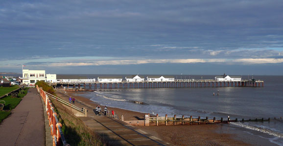 Southwold Pier - Photo:  Ian Boyle, 4th December 2009