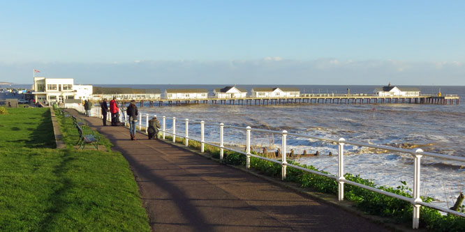 Southwold Pier - Photo:  Ian Boyle, 5th December 2013