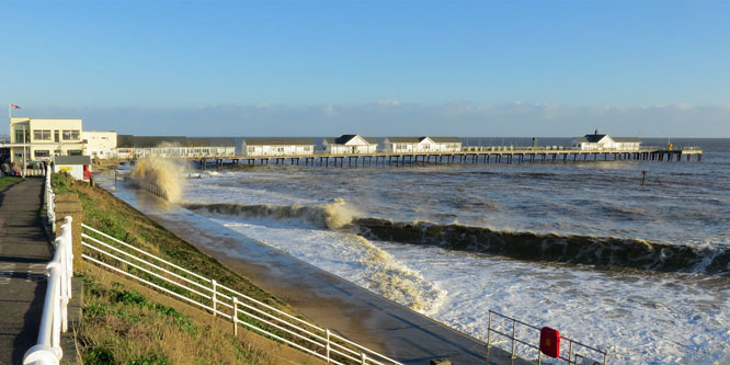 Southwold Pier - Photo:  Ian Boyle, 5th December 2013