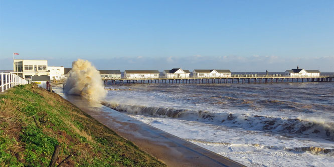 Southwold Pier - Photo:  Ian Boyle, 5th December 2013