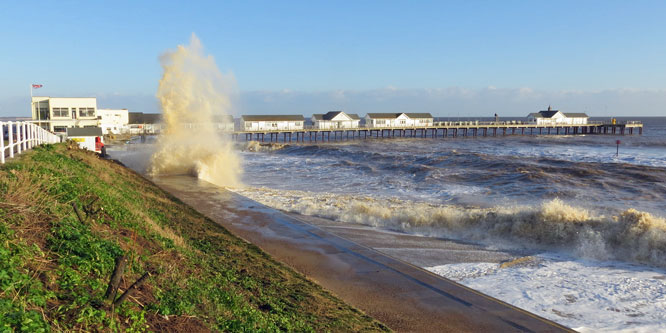 Southwold Pier - Photo:  Ian Boyle, 5th December 2013