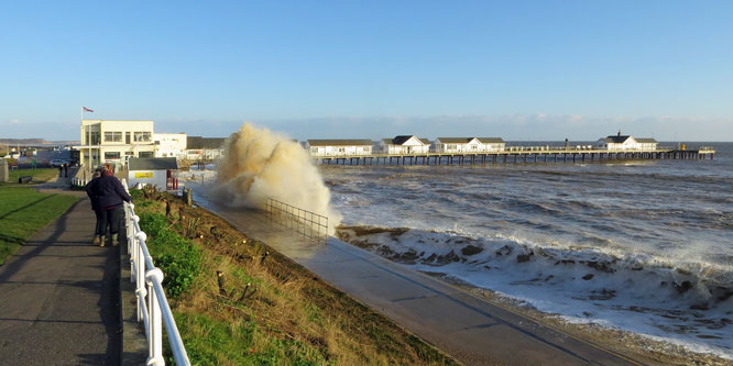 Southwold Pier - Photo:  Ian Boyle, 5th December 2013