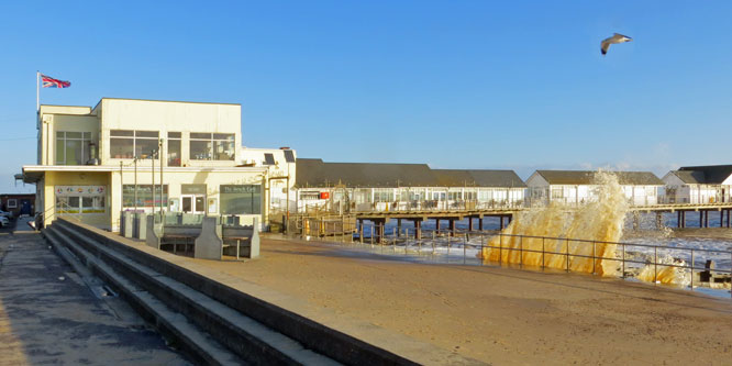 Southwold Pier - Photo:  Ian Boyle, 5th December 2013